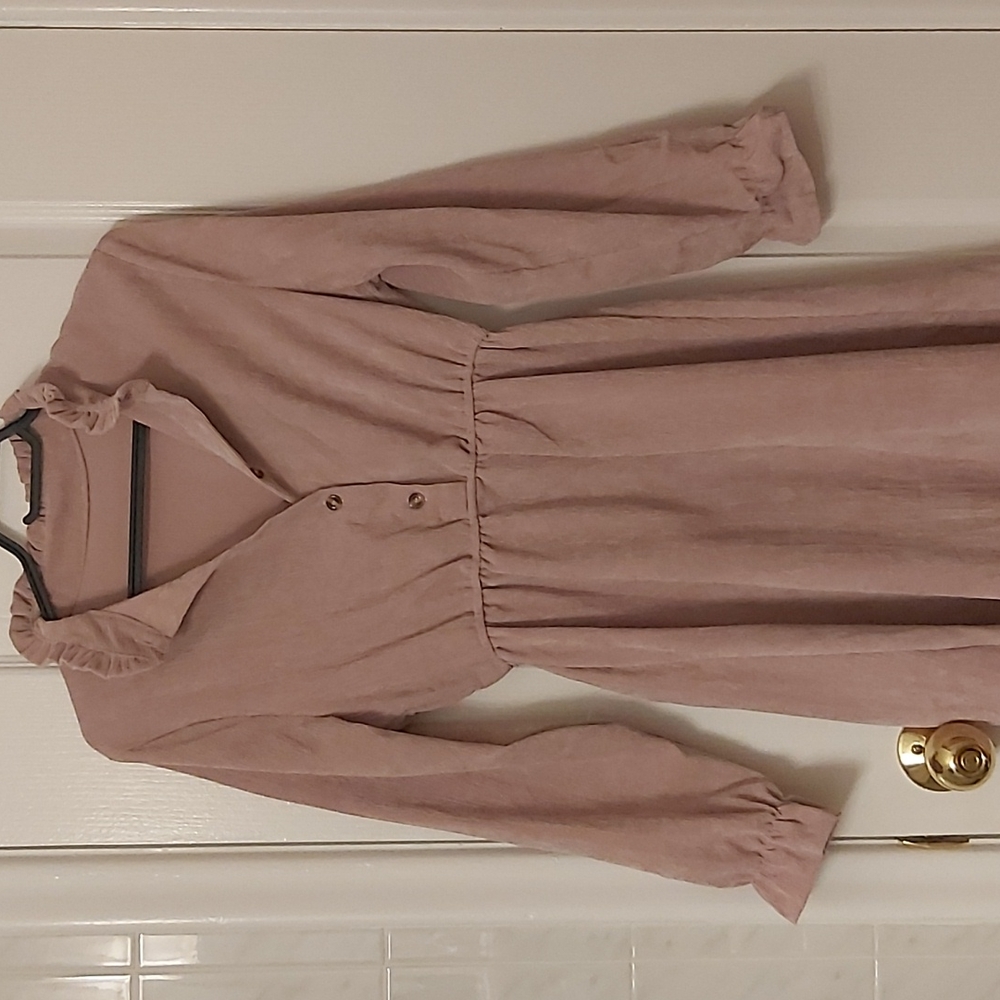 Dusty pink dress